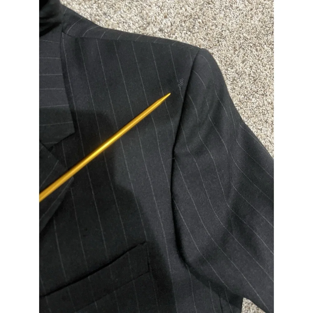 Vitali Made In Italy Men's 90% Wool 10% Cashmere Blazer Jacket Size 38 Short